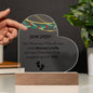 Dear Daddy Acrylic Plaque
