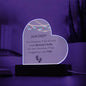Dear Daddy Acrylic Plaque
