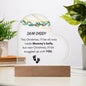 Dear Daddy Acrylic Plaque