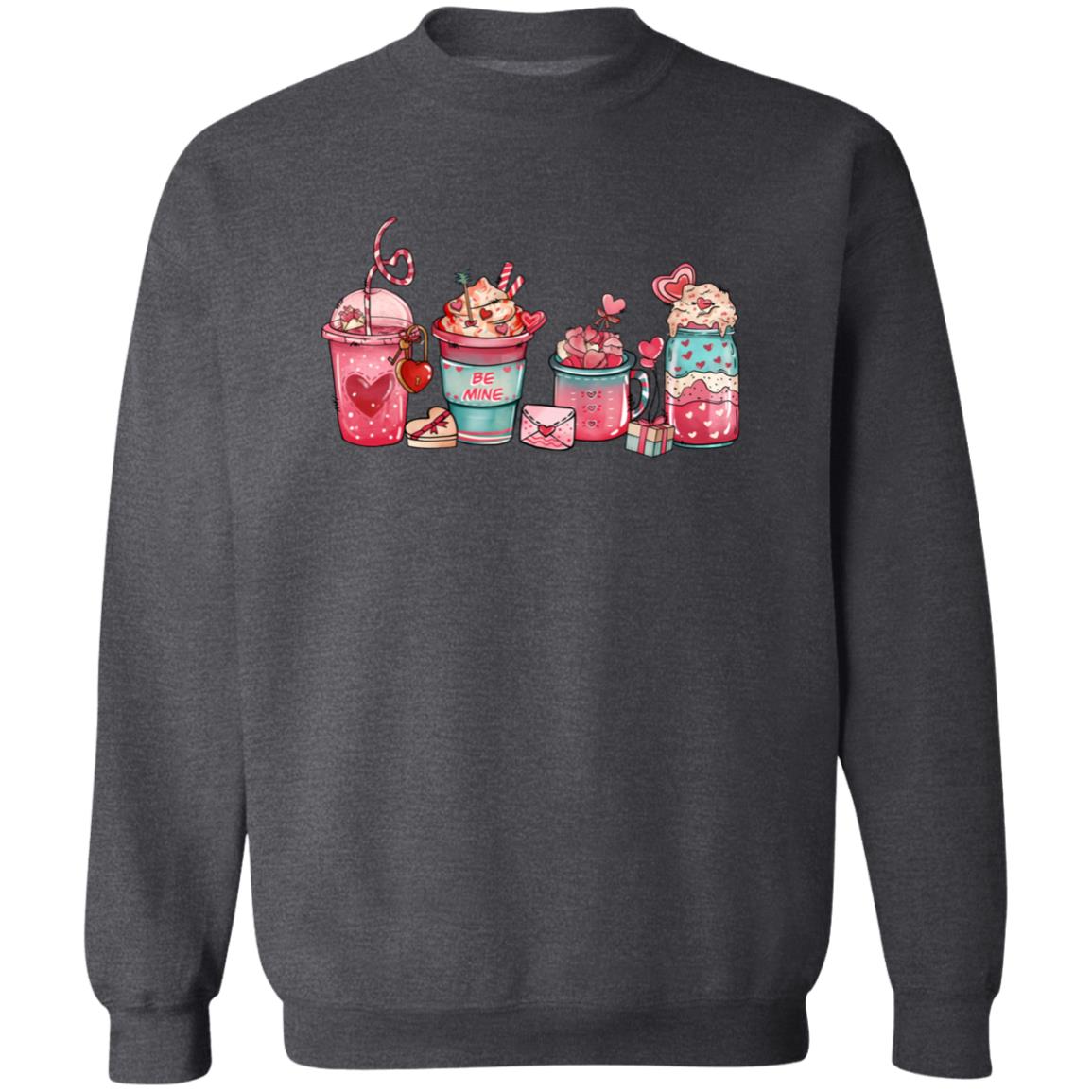 Sweet Coffee Crewneck Sweater Valentine's Day