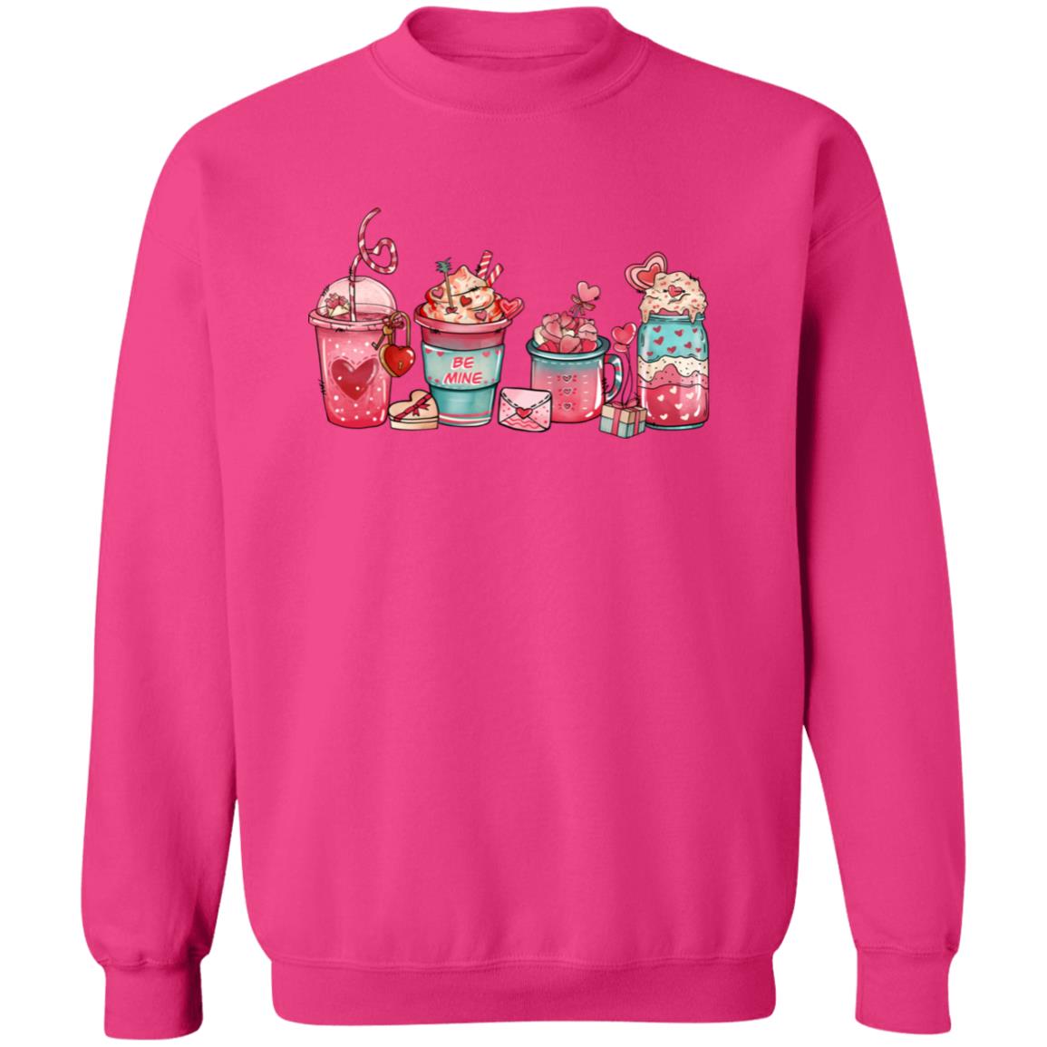 Sweet Coffee Crewneck Sweater Valentine's Day