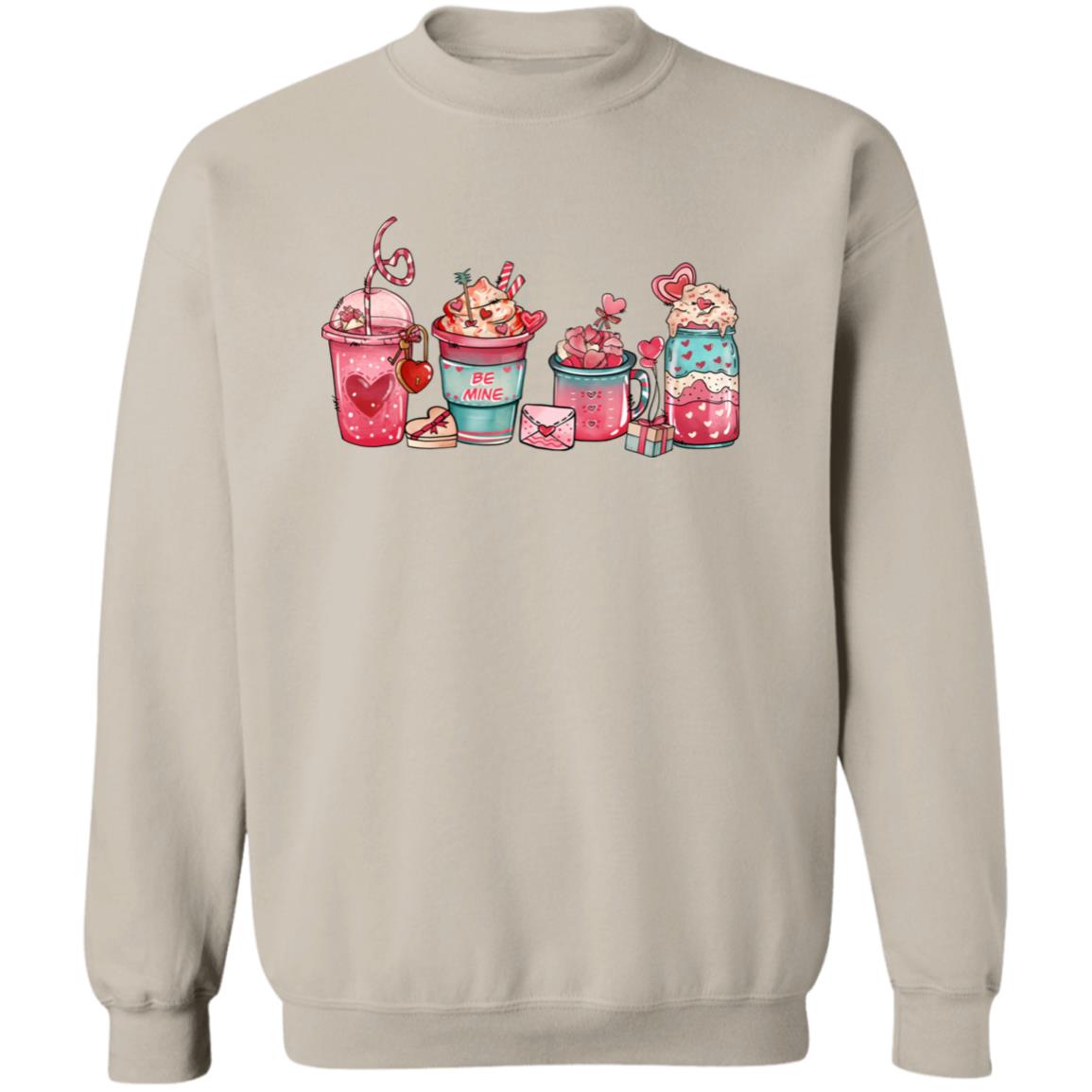 Sweet Coffee Crewneck Sweater Valentine's Day