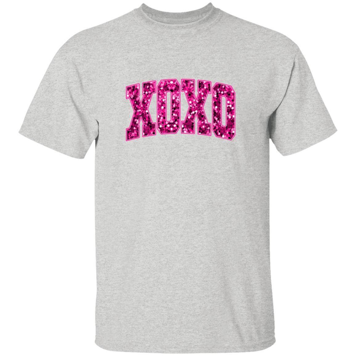 XOXO Valentine's Day Pink Sequin