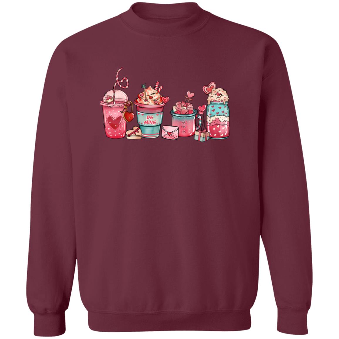 Sweet Coffee Crewneck Sweater Valentine's Day