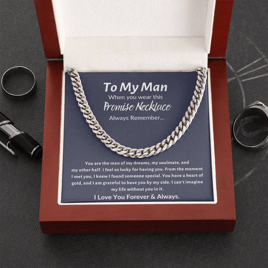 To My Man | Promise Necklace